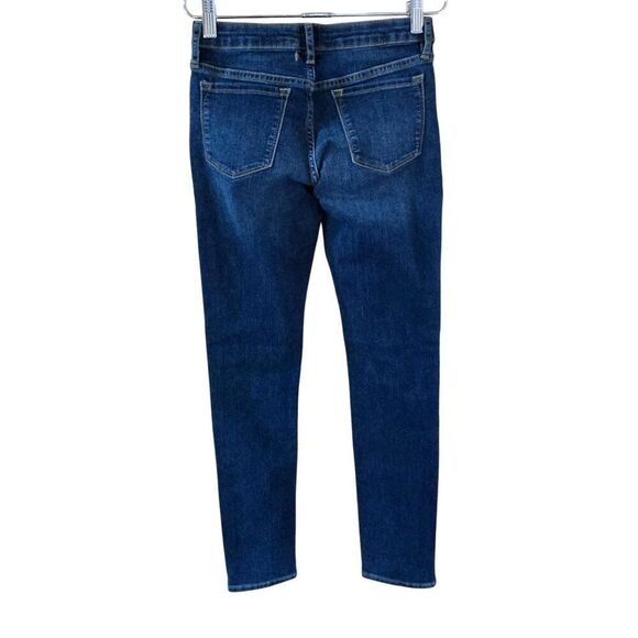 Gap Kids Stretch Super Skinny Jeans Size 12 Dark Wash Denim - Picture 2 of 9